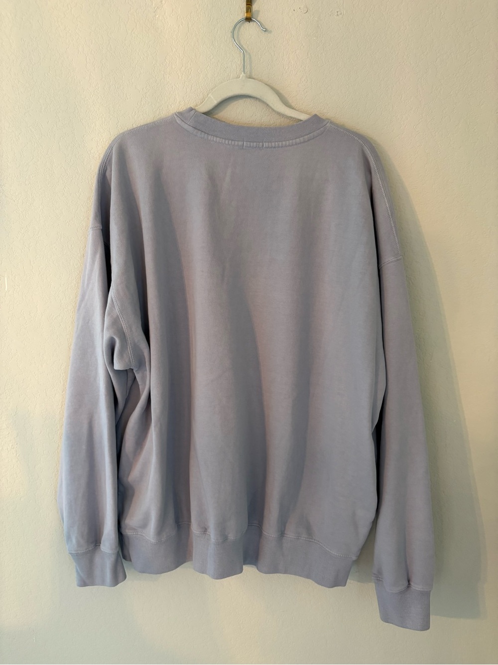 Brandy Melville Oversized Crewneck Sweater Malibu California Graphic John Galt - Picture 5 of 7